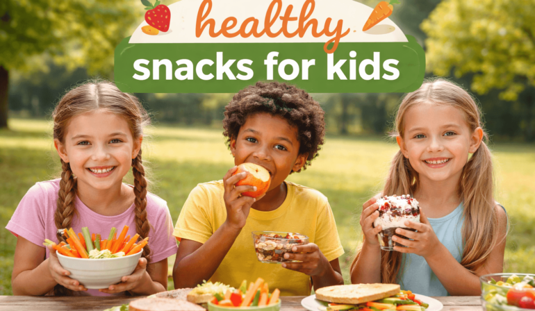 Healthy Snacks for Kids: Nutritious, Tasty, and Easy Options