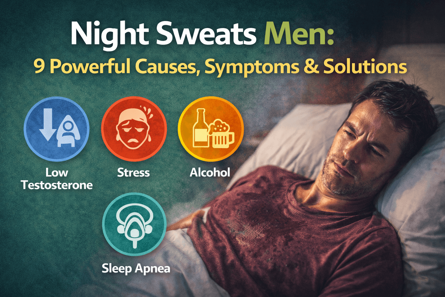 Night Sweats Men: Causes, Symptoms, and When to Worry