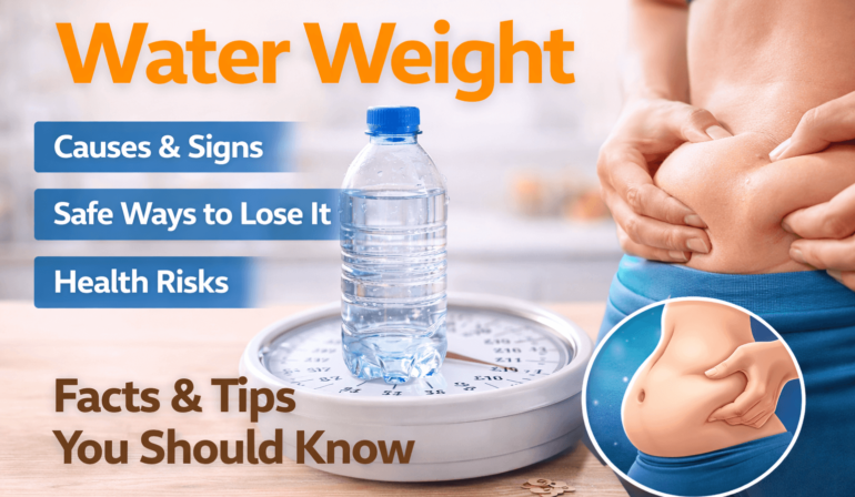 Water Weight: What It Is, Causes, and How to Lose It Safely