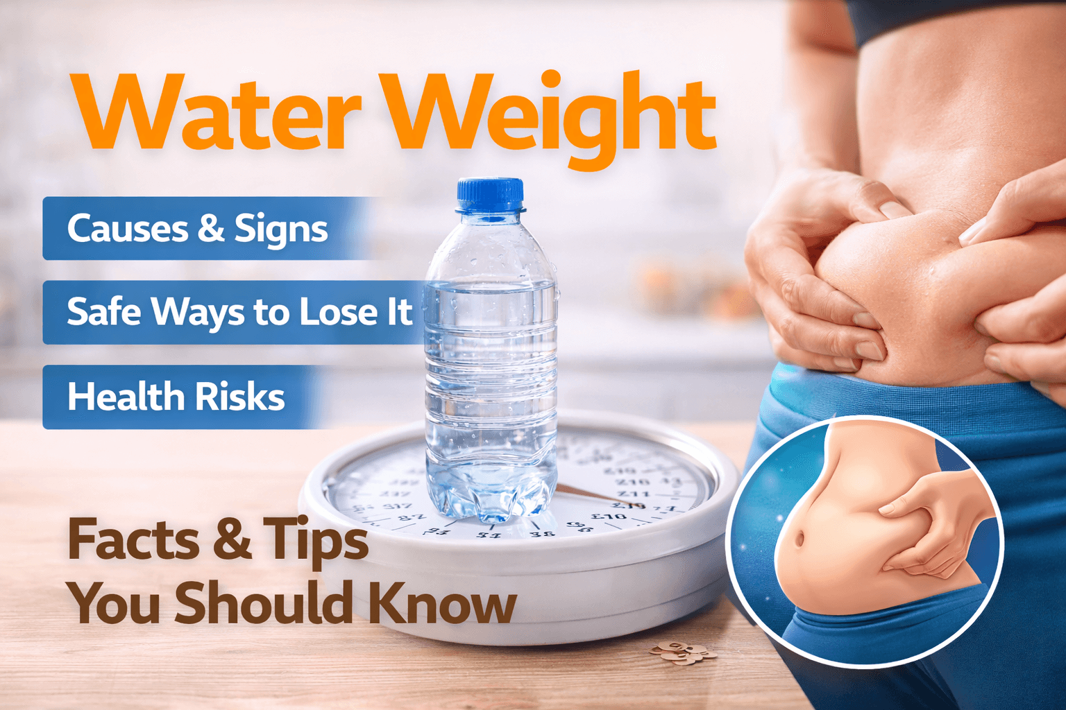 Water Weight: What It Is, Causes, and How to Lose It Safely