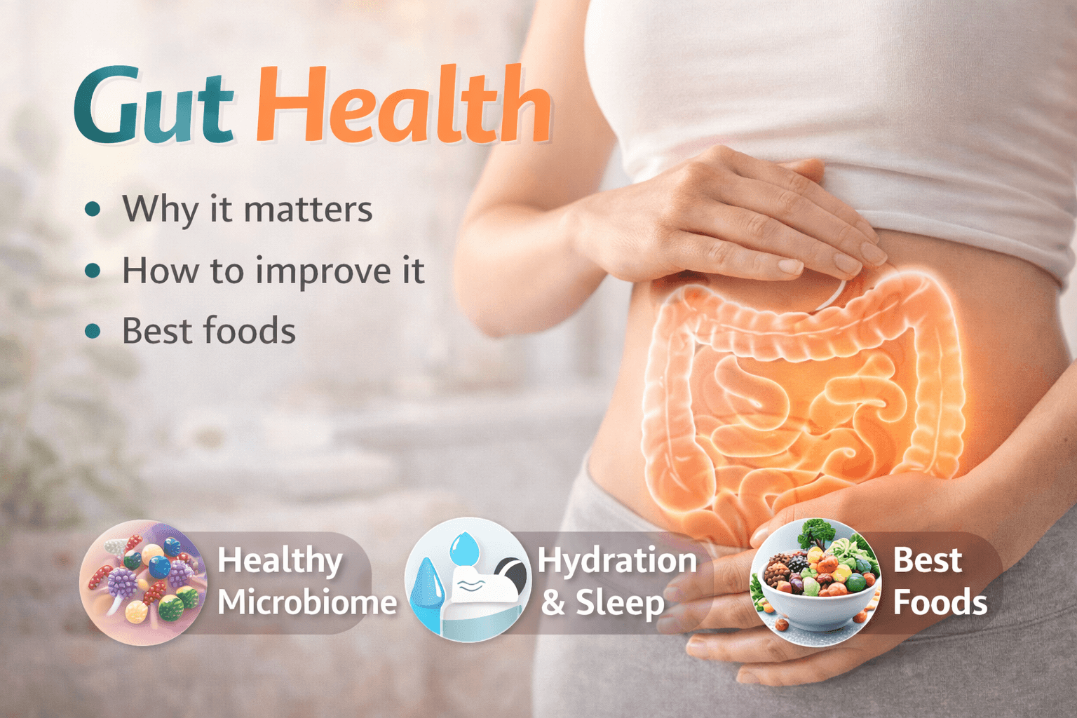 Gut Health: Why It Matters and How to Improve It Naturally